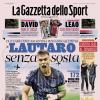 PRIMA PAGINA - La Gazzetta dello Sport: "I segreti di Conte e Gasperini"