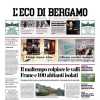 Eco di Bergamo in prima pagina: "Atalanta a Bergamo per riscattarsi"