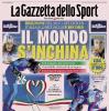 PRIMA PAGINA - La Gazzetta Sportiva: "Il mondo s'inchina"