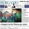 PRIMA PAGINA - Corriere di Bergamo: "Krstovic, s'è accesa la macchina del gol"