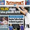 PRIMA PAGINA - TuttoSport: "Anche l’altra Italia in Davis fa godere"