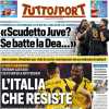 Inter ok in Champions contro il Feyenoord, Tuttosport titola: "L'Italia che resiste"