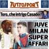 Tuttosport in apertura sul mercato di gennaio: "Juve e Milan, super affari"