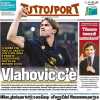 Tuttosport in apertura: "Vlahovic c'è". Pronto al rientro sabato con il Bologna