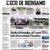 PRIMA PAGINA - L'Eco di Bergamo: "Gasperini verso la Roma"