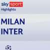 VIDEO, Champions / Milan-Inter 0-2: gol e highlights 