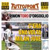 PRIMA PAGINA - TuttoSport: "C'era una volta Milan-Juve"