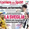 La Gazzetta dello Sport in prima pagina: "Lautaro da urlo, Vlahovic da sogno"