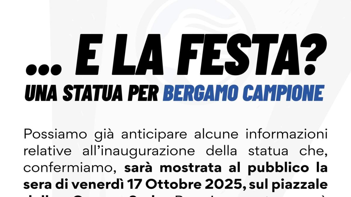 Dea, 118 anni di storia: festa in Curva Sud con la statua dell’Europa League e una serata tutta nerazzurra