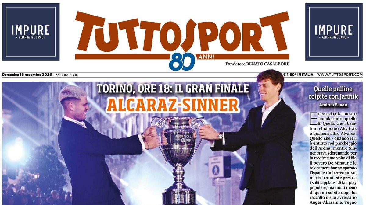 PRIMA PAGINA - Tuttosport: "Musica Maestri"