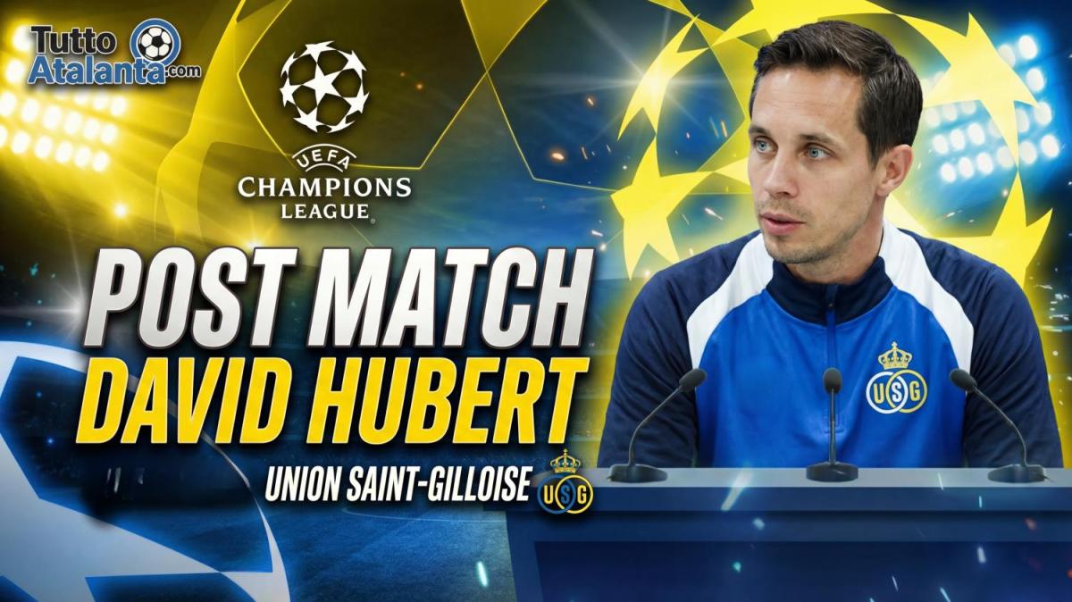 Union SG, Hubert in conferenza "Orgoglioso, ma meritavamo di più. Col Newcastle e l'Inter..."