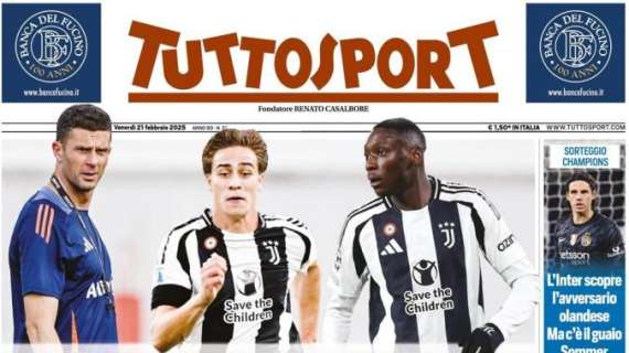 Quarto posto fondamentale, Tuttosport: "Motta-Yildiz-Kolo: Juve, tre a rischio"