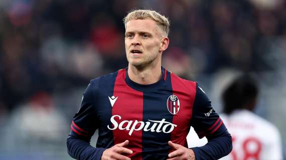 Bologna, tegola Odgaard: infortunio muscolare nel primo tempo con l'Atalanta