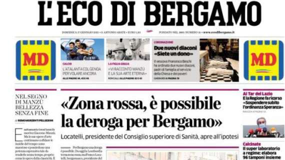 L'Eco di Bergamo: «Zona rossa, è possibile la deroga per Bergamo»