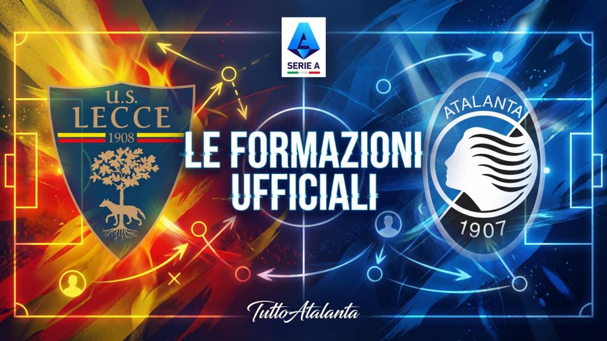 Lecce-Atalanta, le formazioni ufficiali 