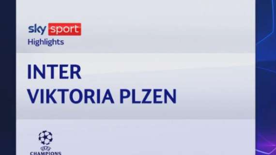 VIDEO, Champions - Inter-Viktoria Plzen 4-0: gol e highlights
