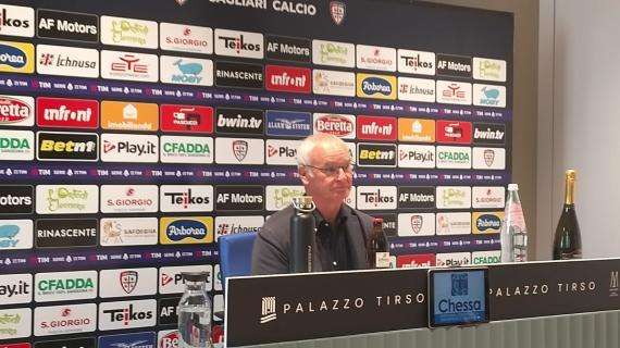 Cagliari, Ranieri: "Atalanta squadra quasi perfetta, ma faremo la nostra gara"