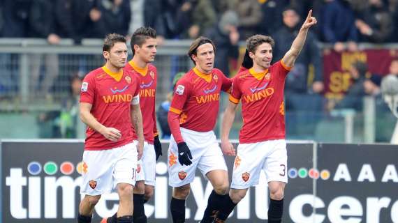 Fabio Borini esulta dopo il gol al Parma. L&#039;attaccante italiano sta vivendo un momento d&#039;oro.