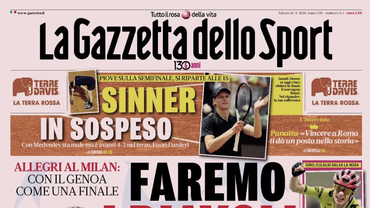PRIMA PAGINA – La Gazzetta dello Sport: "Faremo i Diavoli"