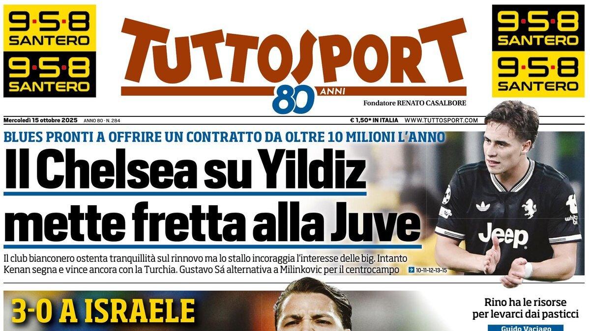 PRIMA PAGINA - TuttoSport: "Retegui da Mondiale"