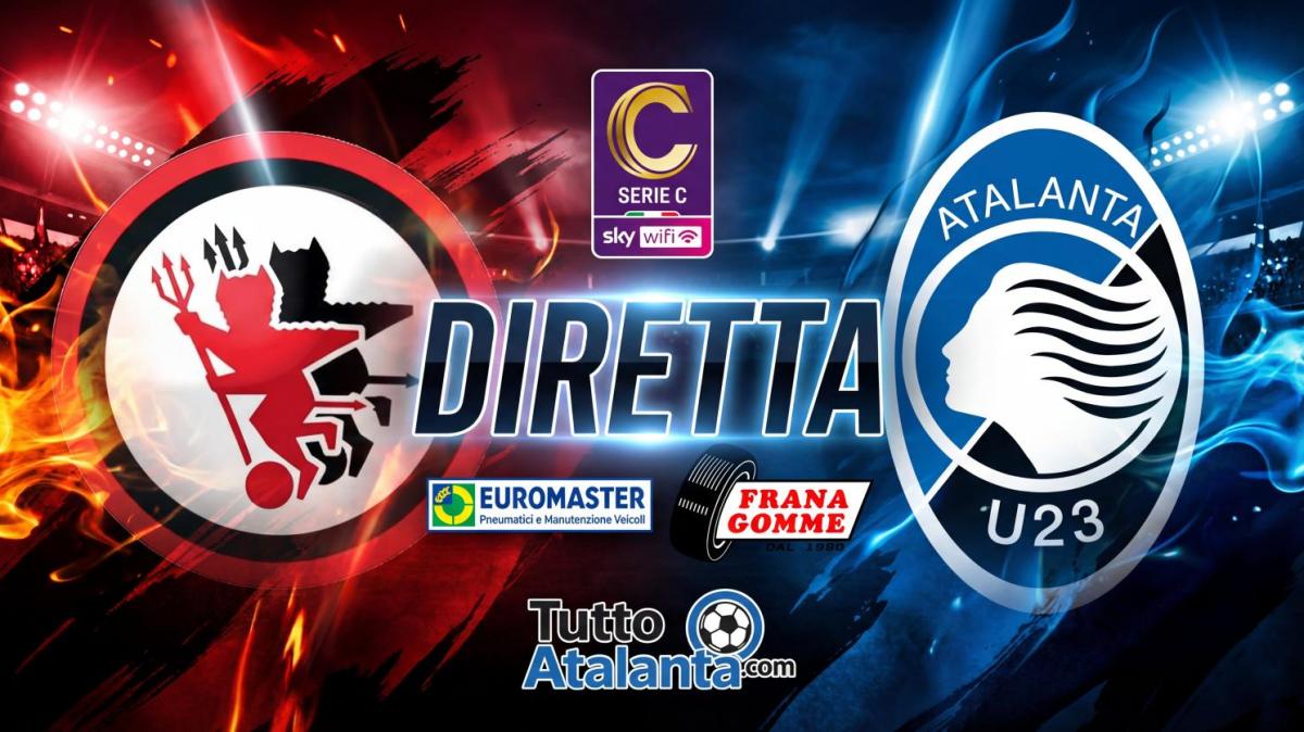 DIRETTA FOGGIA-ATALANTA U23 Frana Gomme Madone, calcio d'inizio ore 17.30 