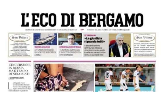 L'Eco di Bergamo: "La "nuova" Atalanta brilla". Dea vittoriosa a Lecce per 0-4