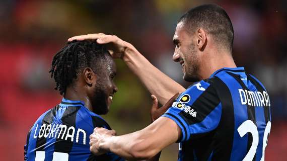 De Vrij stende Zapata, dal dischetto ci pensa sempre Lookman: Atalanta avanti 1-0 sull'Inter