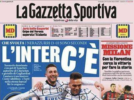 La Gazzetta dello Sport: “Juric batte Gasperini”