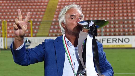 Spezia, patron Chisoli: "Sono sorpreso dal rendimento della squadra"