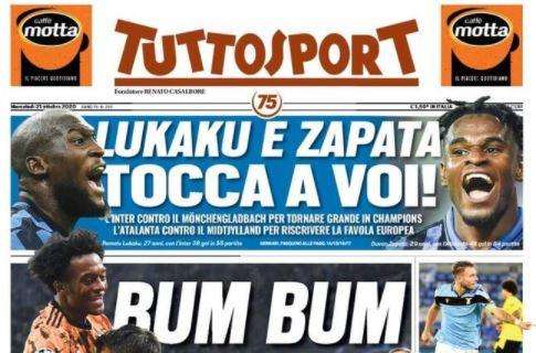 Tuttosport: "Lukaku e Zapata tocca a voi!"