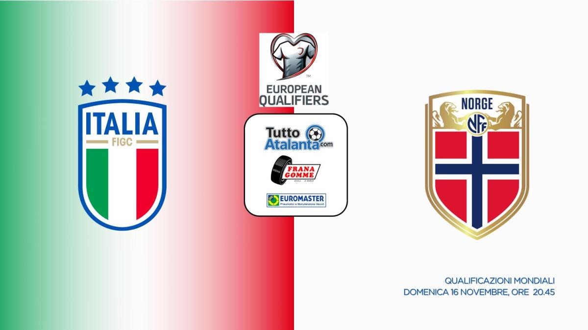 DIRETTA QUAL. MONDIALI / ITALIA-NORVEGIA Frana Gomme Madone, segui il live dalle 20.45