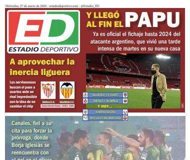 Gomez al Siviglia, l'apertura di Estadio Deportivo: "Alla fine è arrivato il Papu"