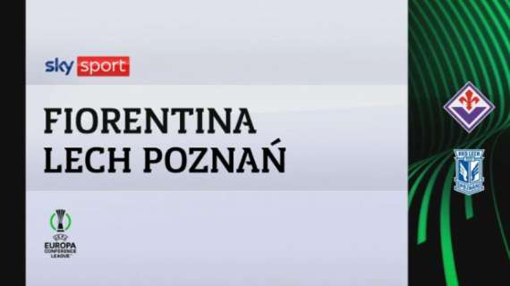 VIDEO, Conference League / Fiorentina-Lech Poznan 2-3: gol e highlights