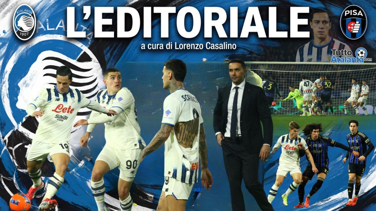 Pisa amara a metà: la Dea frena ma non sbanda. San Marco Carnesecchi vale quanto un gol