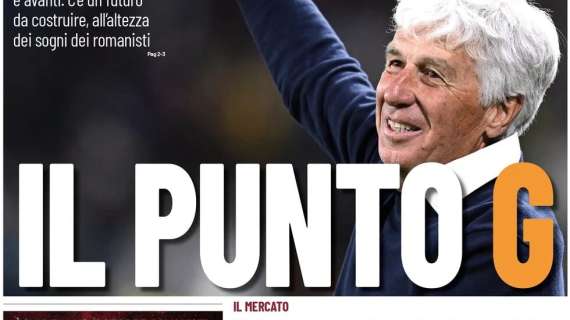 PRIMA PAGINA - Il Romanista: "Il punto G"
