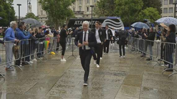 Medaglia d'oro per l'Atalanta, Gasperini: "Ad un certo punto abbiamo capito che potevamo andare sempre più in alto"