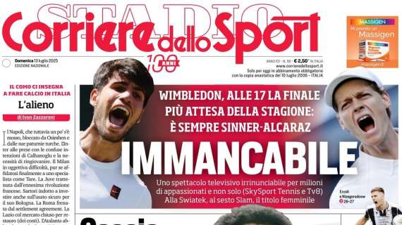 PRIMA PAGINA - Corriere dello Sport: "Inter su Openda"
