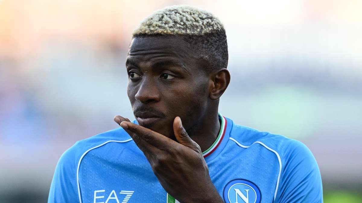 Napoli, sempre più lontano il rinnovo di Osimhen. Possibile addio a gennaio