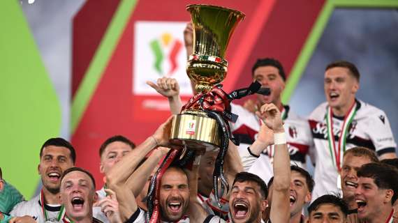 Terza vittoria per il Bologna, il Milan rimane a cinque. L'albo d'oro della Coppa Italia