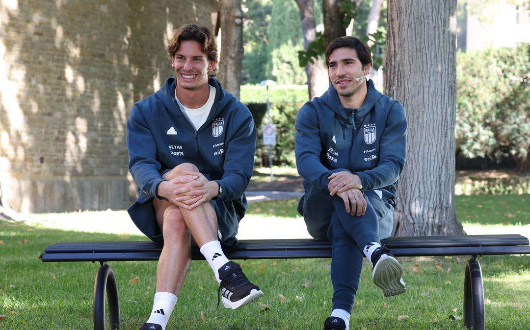 Carnesecchi e Tonali protagonisti di Azzurri Live: “In allenamento grande intensità, abbiamo voglia”