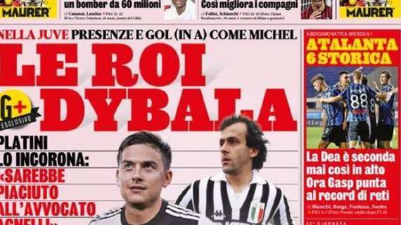 La Gazzetta dello Sport: "Atalanta, 6 storica"