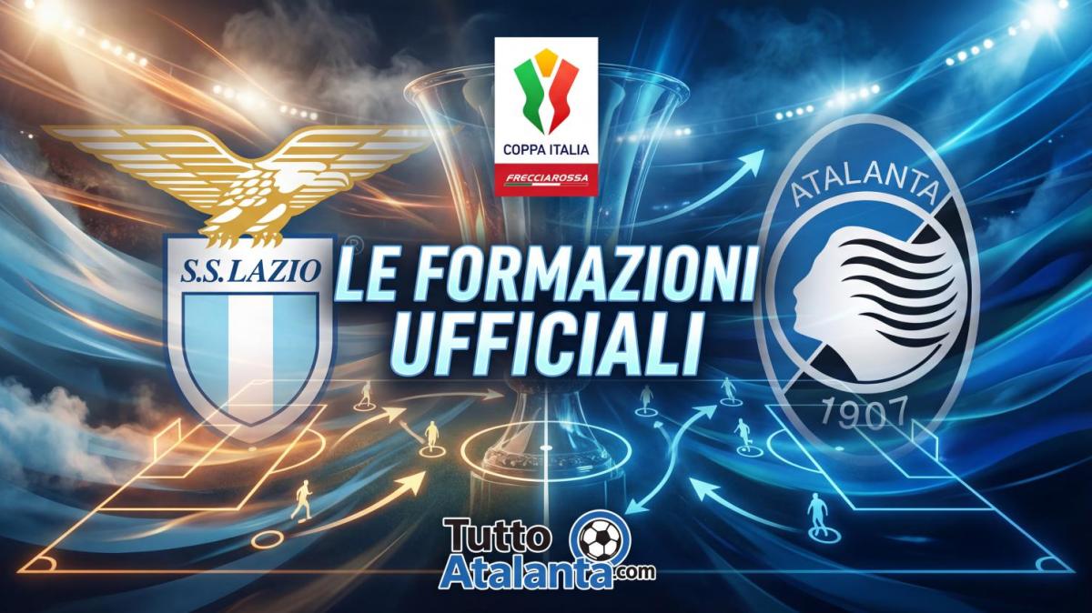 Coppa Italia / Lazio-Atalanta, le formazioni ufficiali 