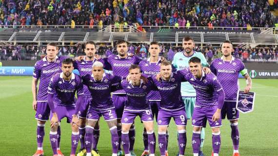 La Fiorentina esulta, è ancora in finale di Conference. Il pari di Brugge porta ad Atene