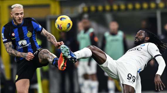 Napoli, fermata l'Inter: Calzona resta imbattuto in campionato ed in corsa per l'Europa