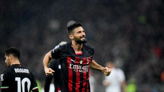 Milan, incontro positivo con l'agente di Giroud: rinnovo fino al 2024 a un passo