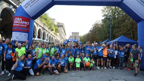 StraBergamo Frana Gomme Madone, la città corre unita: oltre diecimila in festa tra le vie del centro