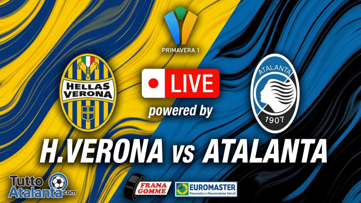 DIRETTA PRIMAVERA 1 / H.VERONA-ATALANTA Frana Gomme Madone, calcio d'inizio ore 15