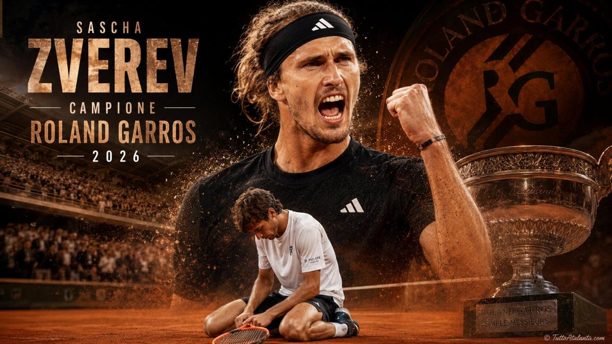 Finale Roland Garros - Zverev campione a Parigi: lacrime e liberazione sul Philippe Chatrier. Cobolli a testa alta