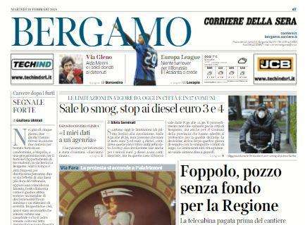 Il Corriere di Bergamo: "L'Atalanta ci crede"