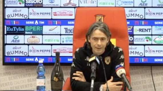 Benevento, Inzaghi: "Atalanta fantastica, venderemo cara la pelle"
